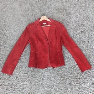 Di Vita Red Suede jacket